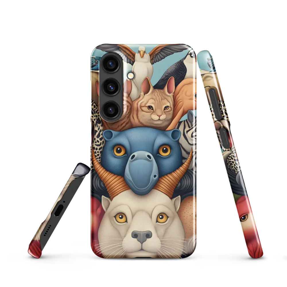 Harmonious Echoes of Wildlife | Phone Case |  S24 | Snap Case | Glossy