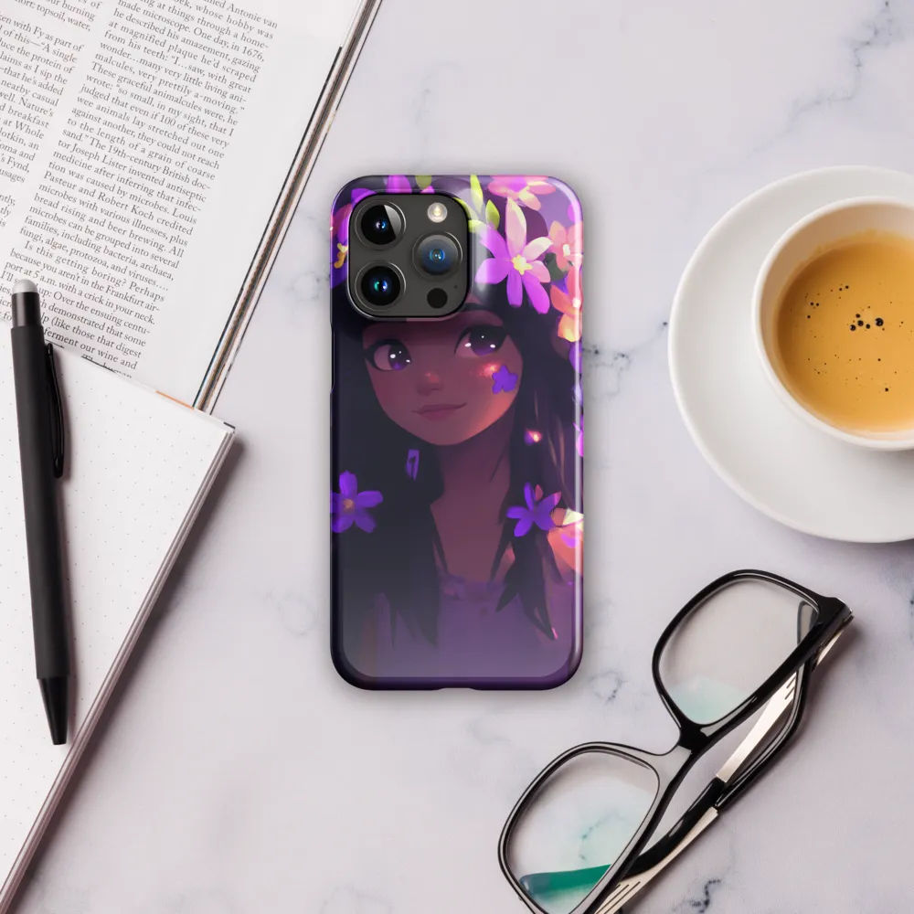 Whispers of Blossoms | Phone Case |  15 Pro Max | Snap Case | Glossy