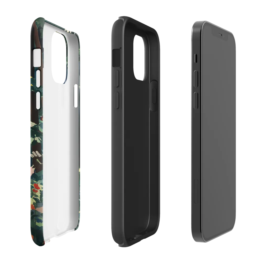 Flight of Light: A Serene Forest | Phone Case |  12 | Tough Case | Matte