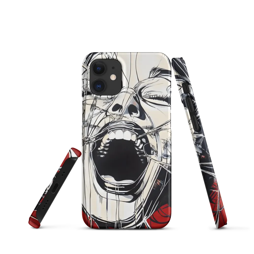 The Unveiling of Inner Turmoil | Phone Case |  12 Mini | Snap Case | Matte