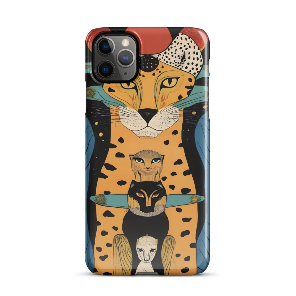 Cosmic Symphony of Felines | Phone Case |  11 Pro Max | Snap Case | Glossy