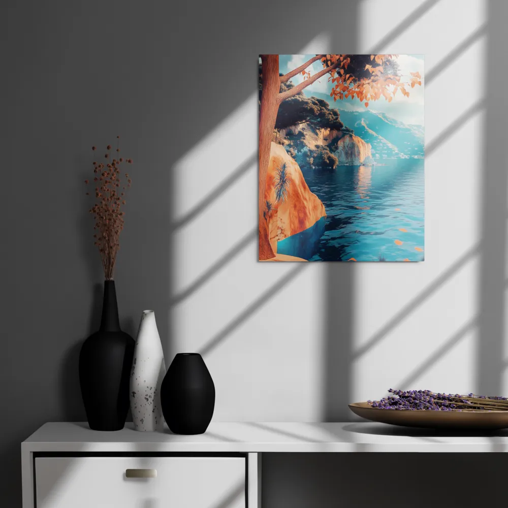 Elysian Waterscape | Metal Print | 16″×20″
