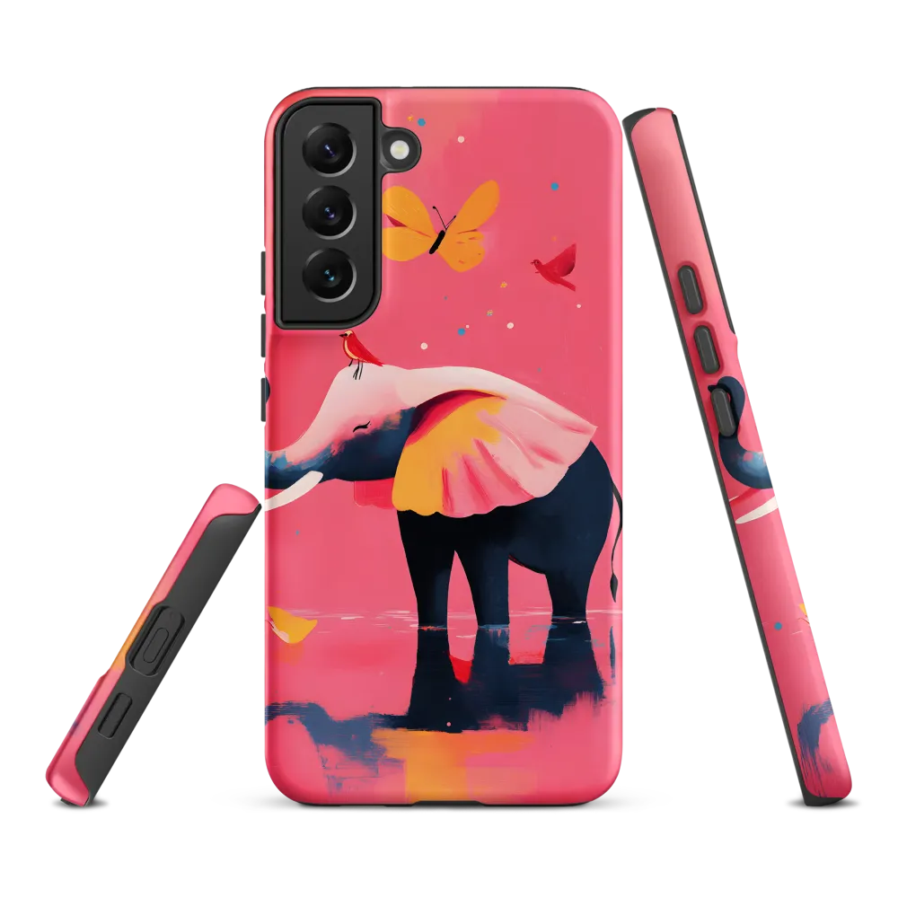 Whimsical Serenity: The Playful Elephant