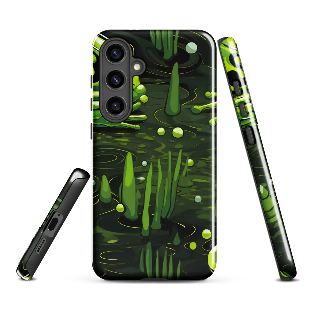 Green Harmony: Life Beneath the Surface
