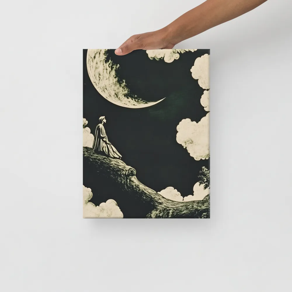 Whispers of the Moon | Canvas | 12″×16″