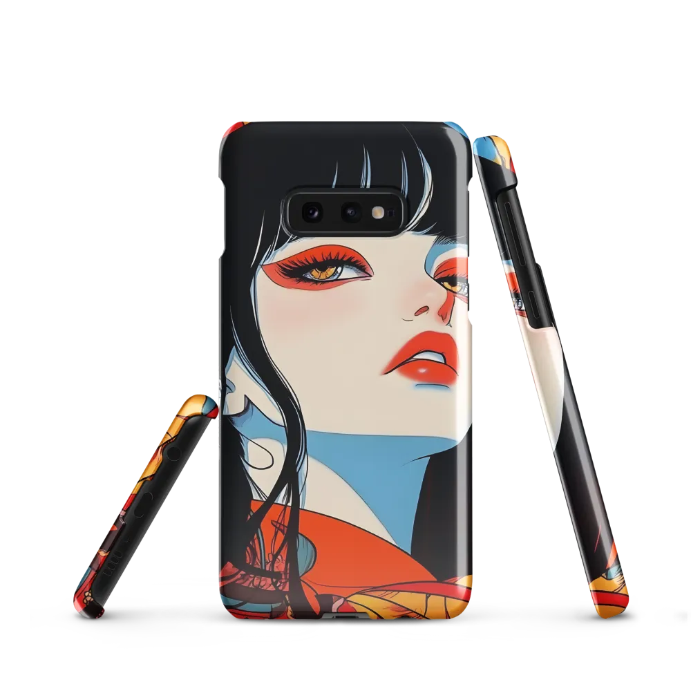 Vibrant Elegance | Phone Case |  S10e | Snap Case | Glossy