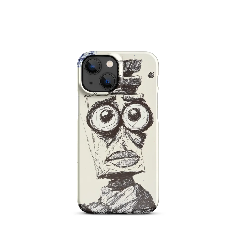 Abstract Surrealist Figure in Cubism | Phone Case |  13 Mini | Snap Case | Glossy