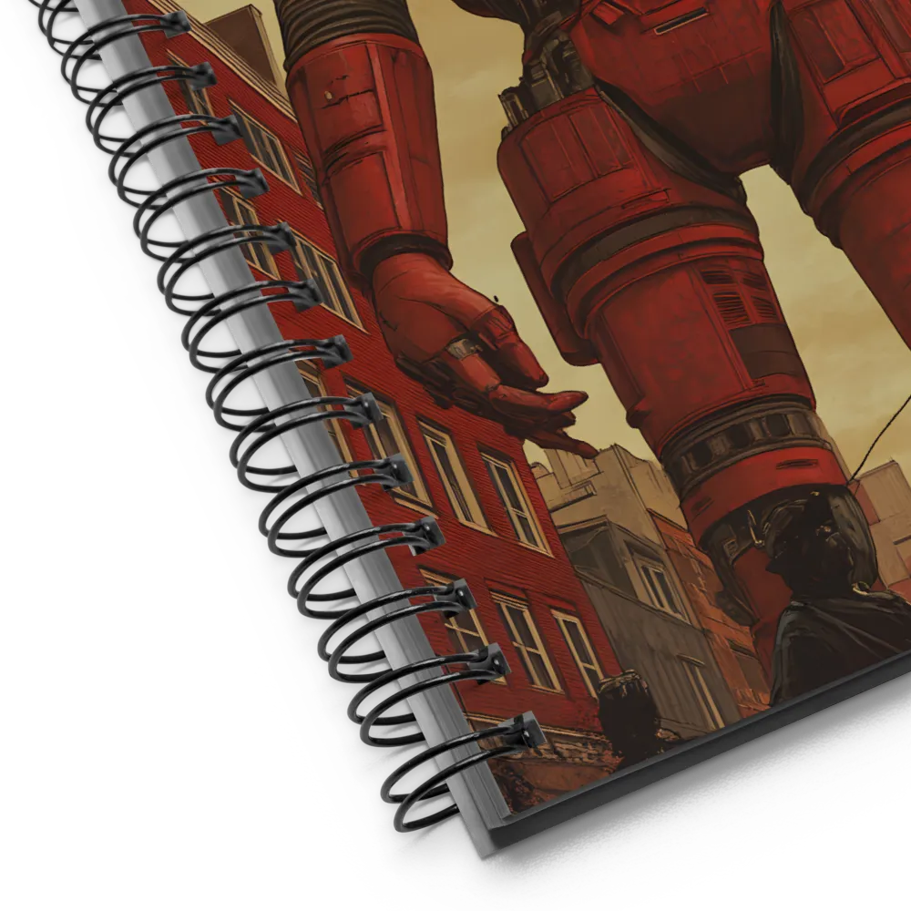 The Colossus of Rust | Spiral Notebook