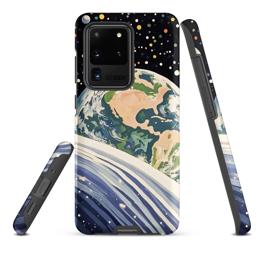 Celestial View: A Surreal Journey Through Space