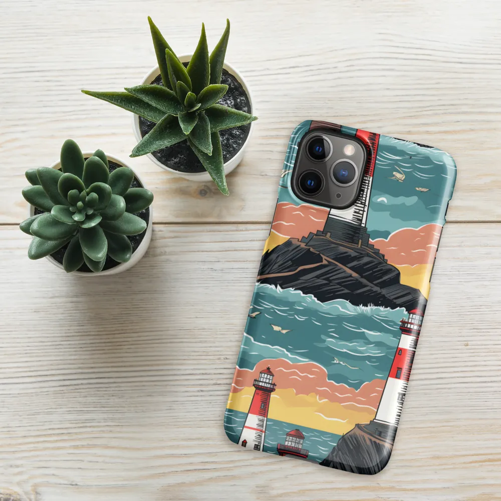Lighthouses in a Whimsical Ocean