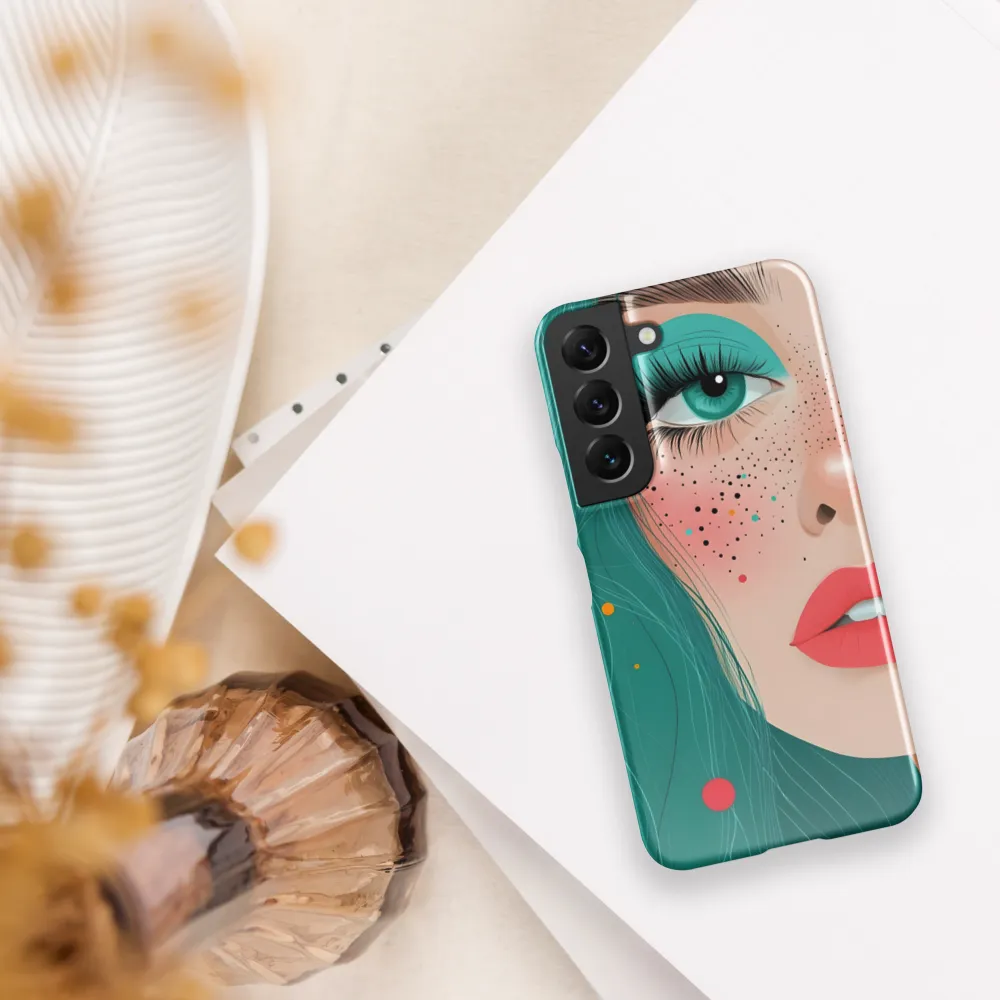 A Playful Portrait: Turquoise Temptation