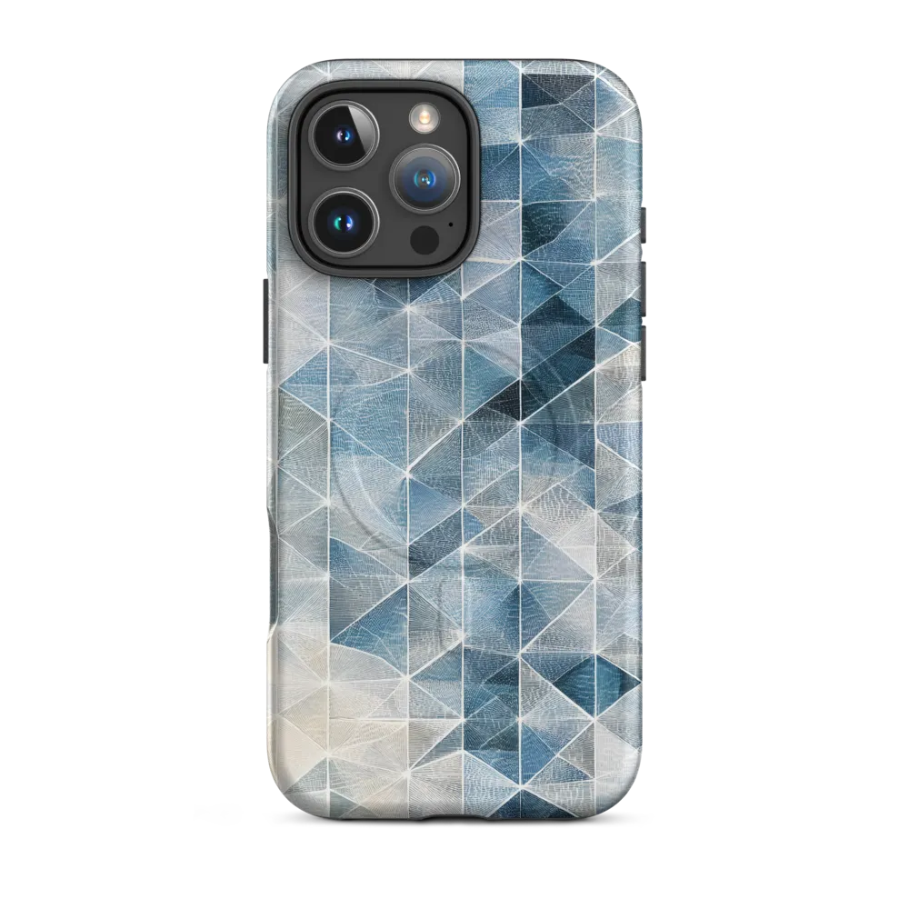 Geometric Harmony in Blue