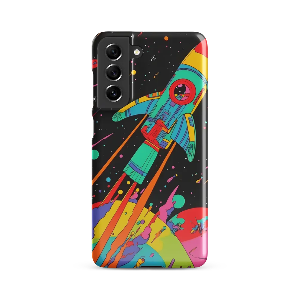 Cosmic Voyage: The Neon Lift-Off