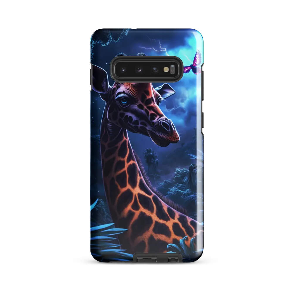 Mystical Giraffe in Twilight Jungle | Phone Case |  S10 Plus | Tough Case | Glossy