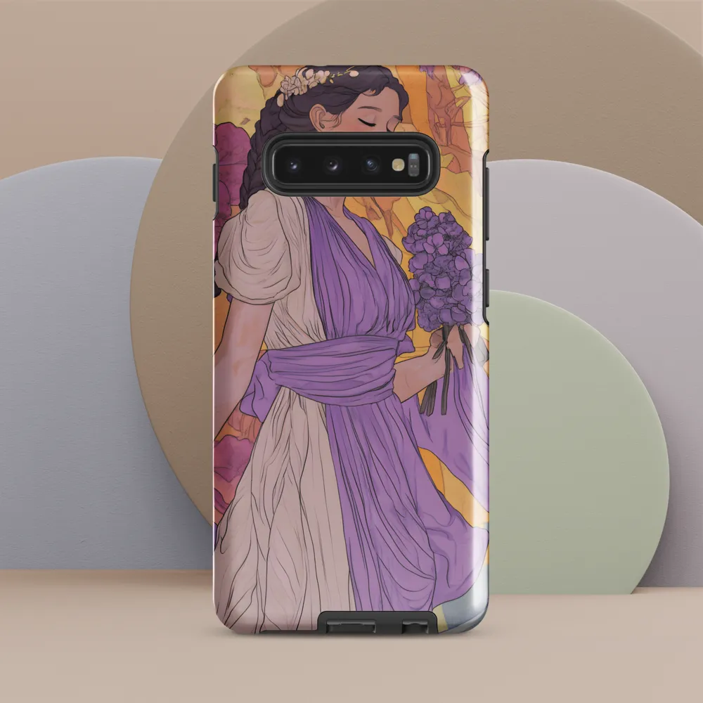 Blooming Elegance | Phone Case |  S10 Plus | Tough Case | Glossy