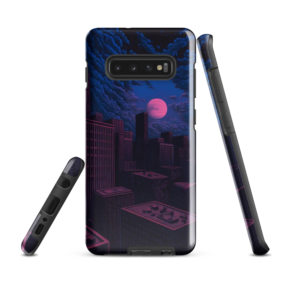 Moonlit Urban Dreams | Phone Case |  S10 Plus | Tough Case | Glossy