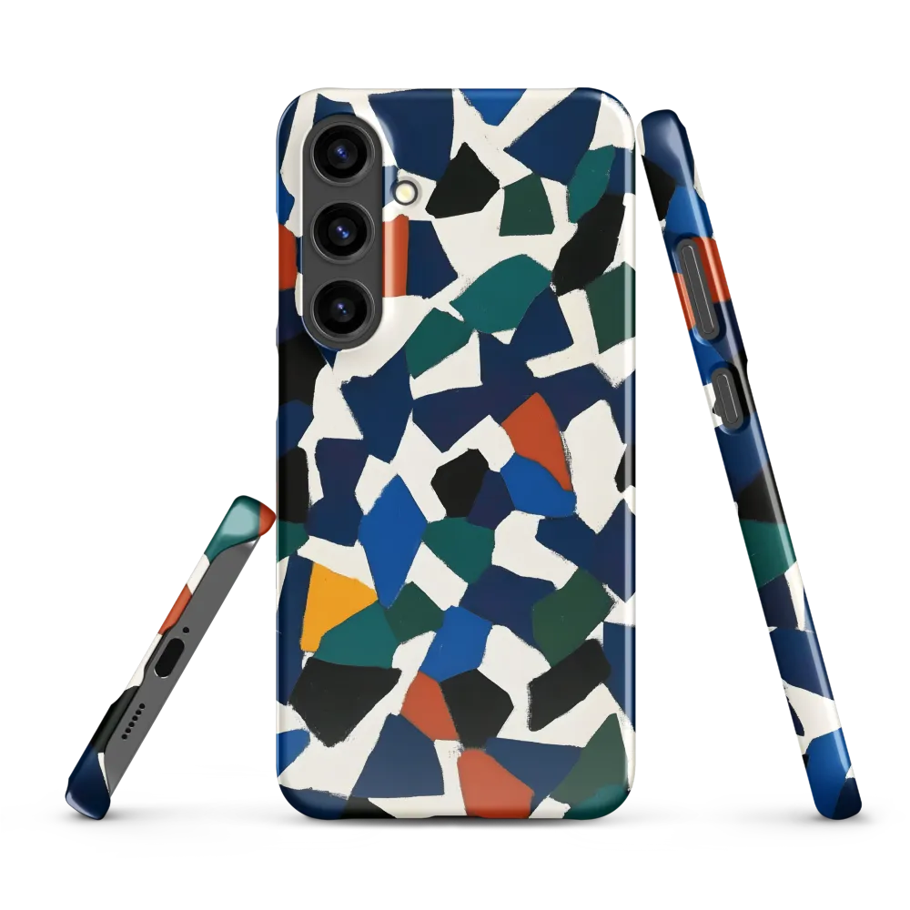 Blue Mosaic Fragments