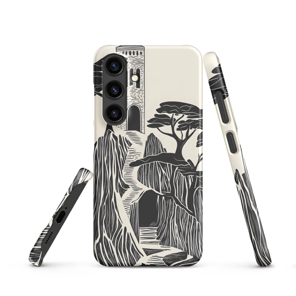 Echoes of a Mystical Tower | Phone Case |  S24 | Snap Case | Matte