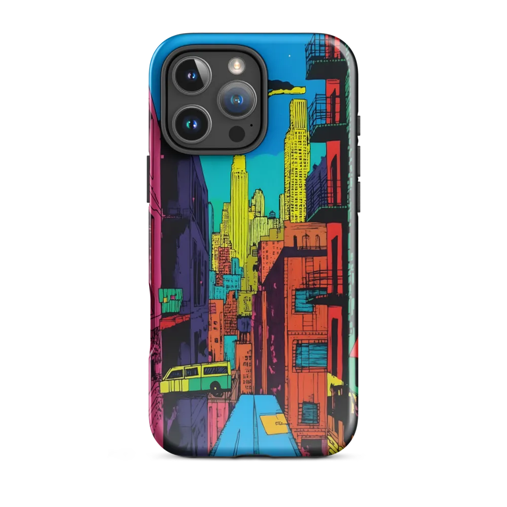 Urban Vibrance: A Pop Art Cityscape