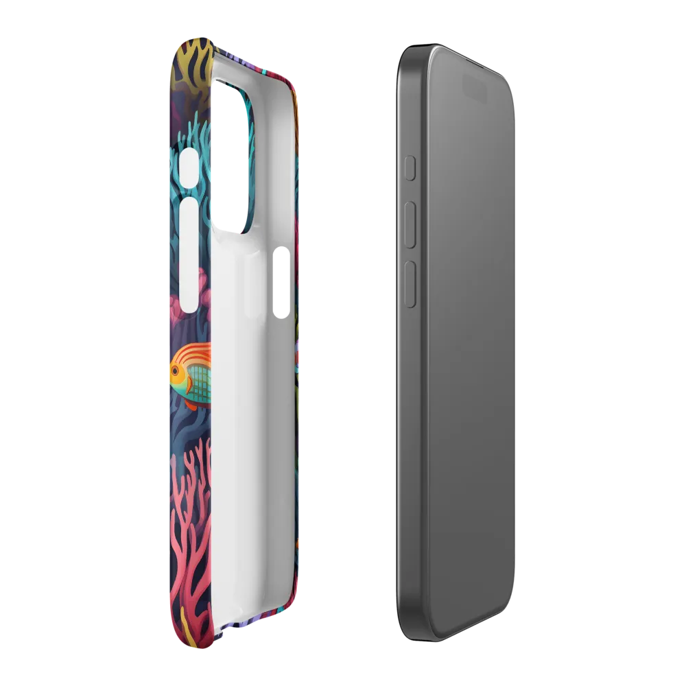 Underwater Harmony: A Coral Reef Wonderland | Phone Case |  15 Pro | Snap Case | Matte