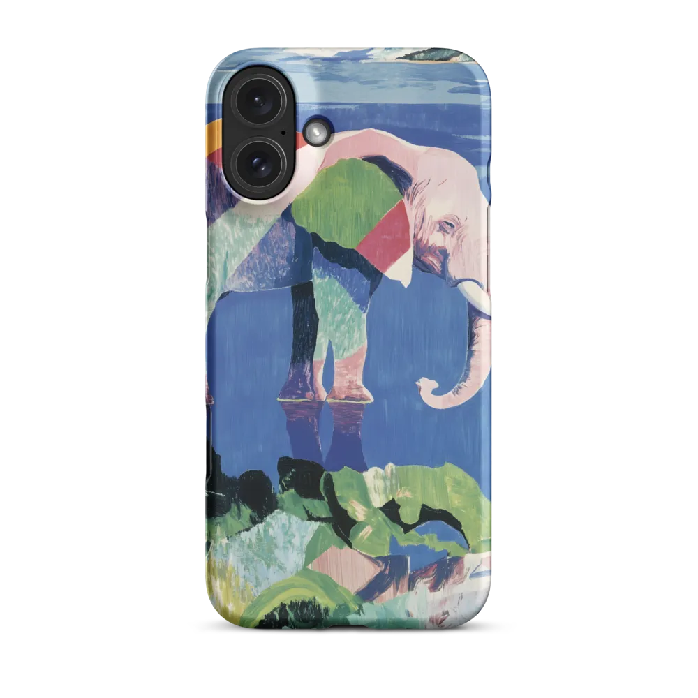 Serenity in Color: The Elephants of Reflection