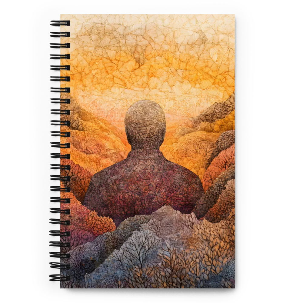 Reflections of Solitude | Spiral Notebook