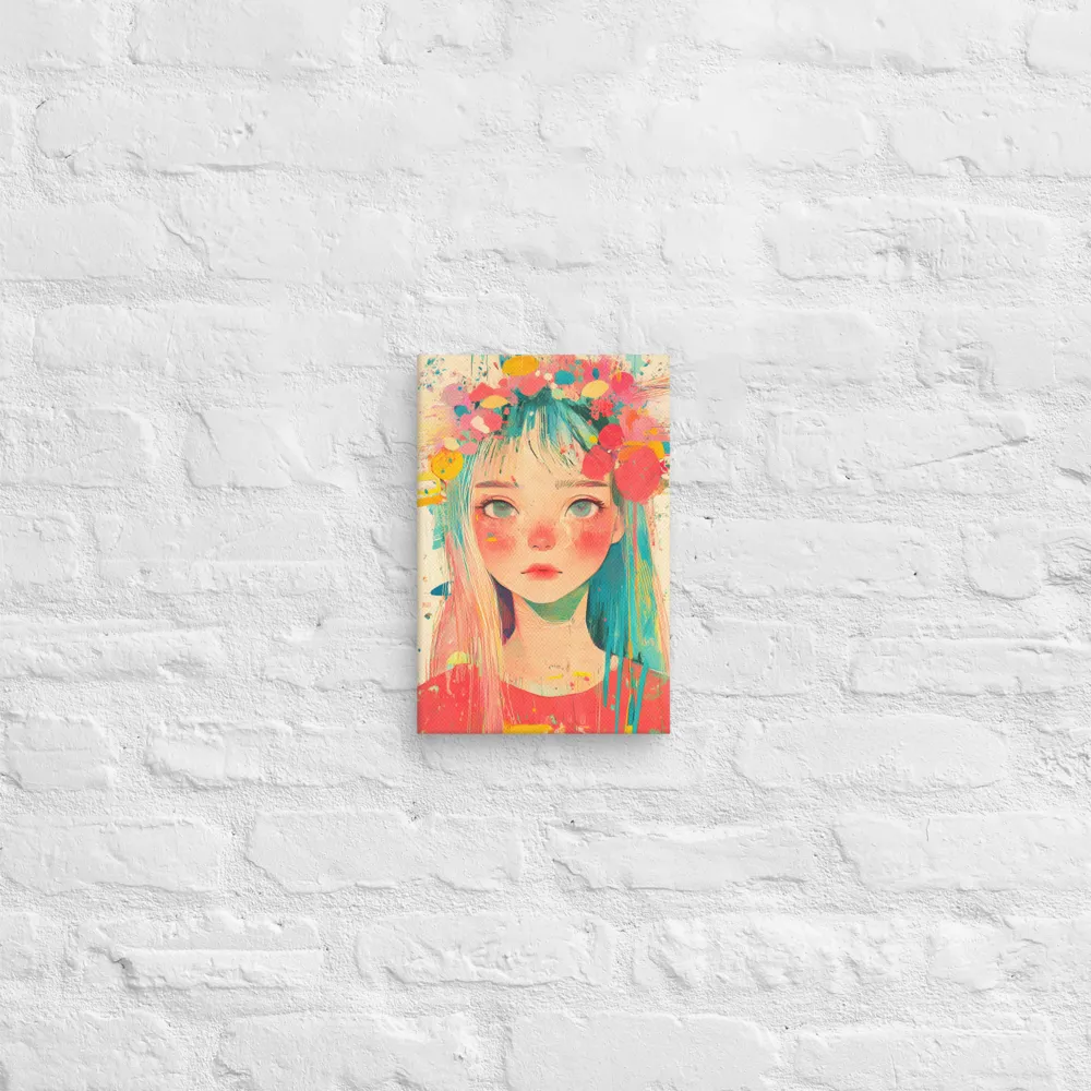 Whimsical Blossom | Canvas | 8″×12″