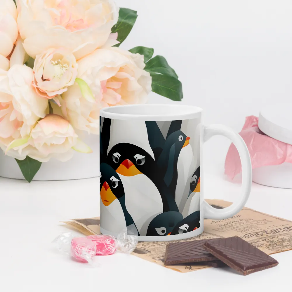 Penguin Parade | Mugs | Multiple Sizes & Colors