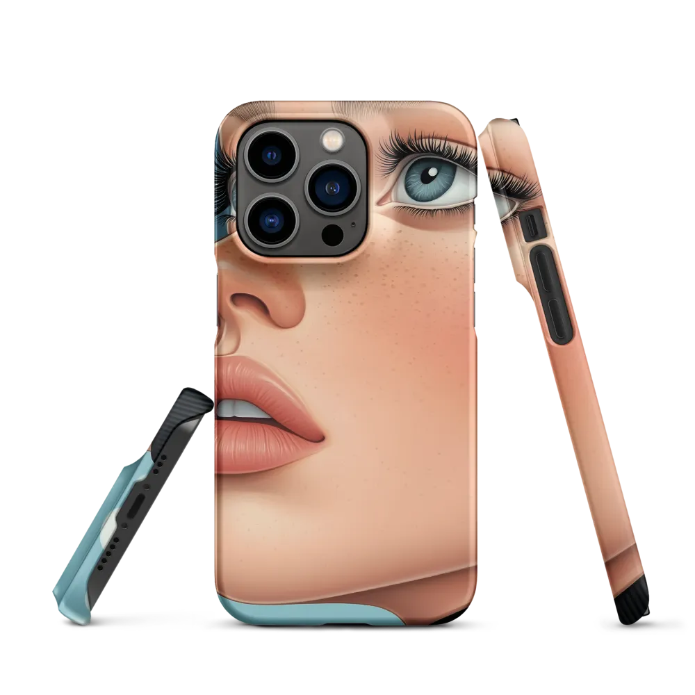 Serenity in Blue | Phone Case |  14 Pro | Snap Case | Matte