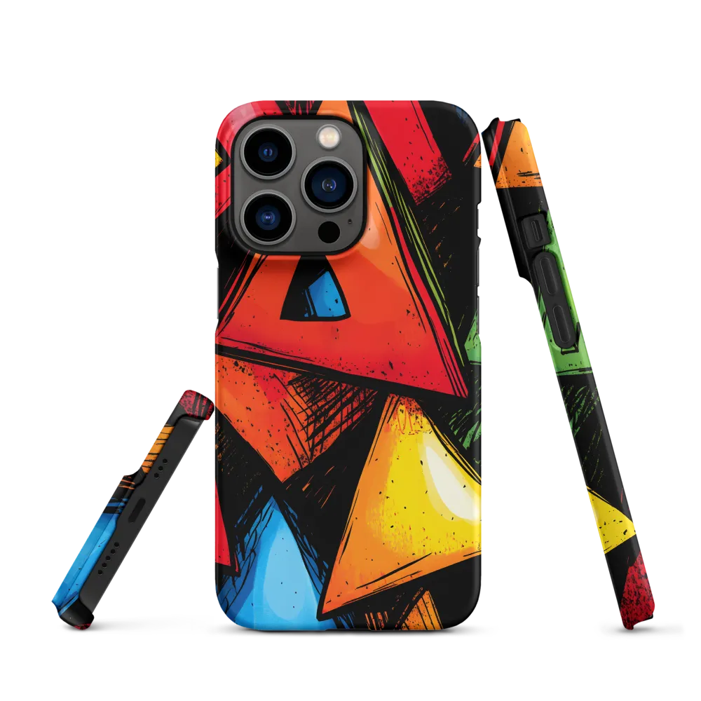 Vibrant Triangles in Abstract Harmony
