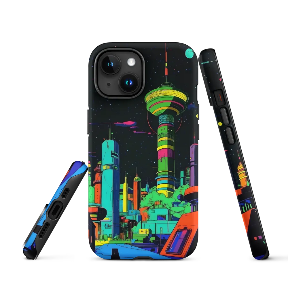 Neon Dreams: A Futuristic Cityscape