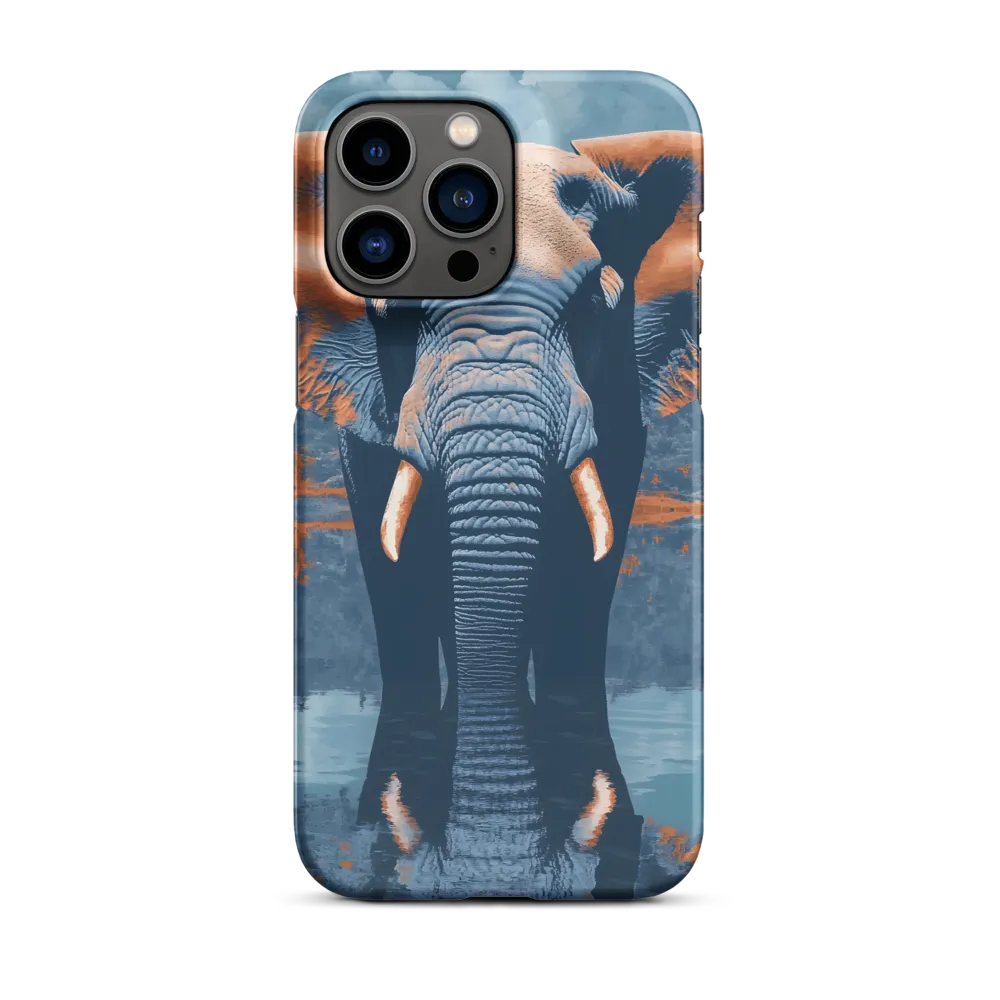 Majestic Reflection: The Elephant's Serenade