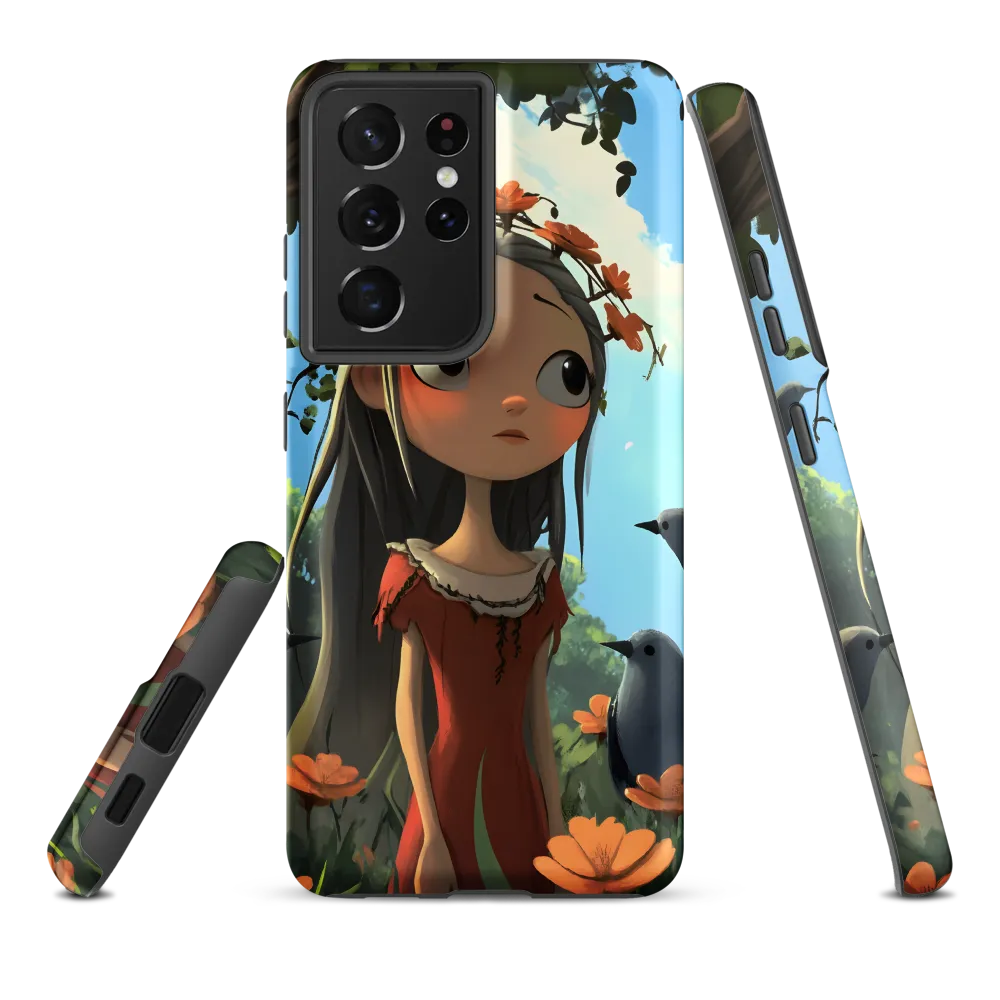 Whispers of Nature | Phone Case |  S21 Ultra | Tough Case | Matte