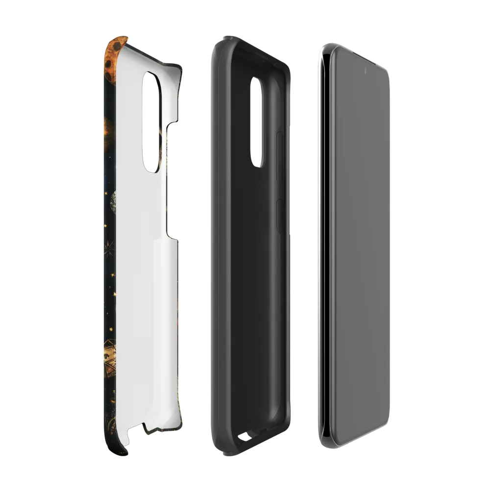 Cosmic Voyage: An Astronaut's Solitude | Phone Case |  S20 | Tough Case | Matte