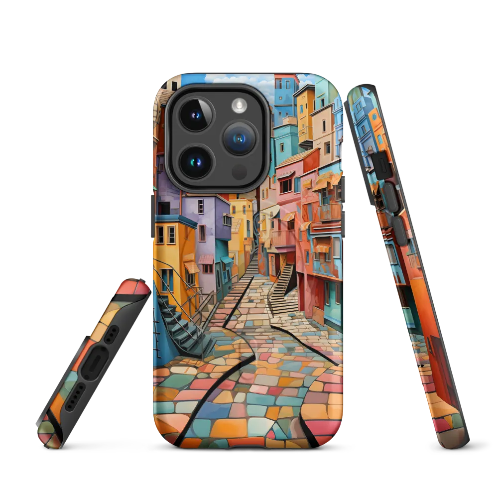 Vibrant Cityscape: A Kaleidoscope of Colors