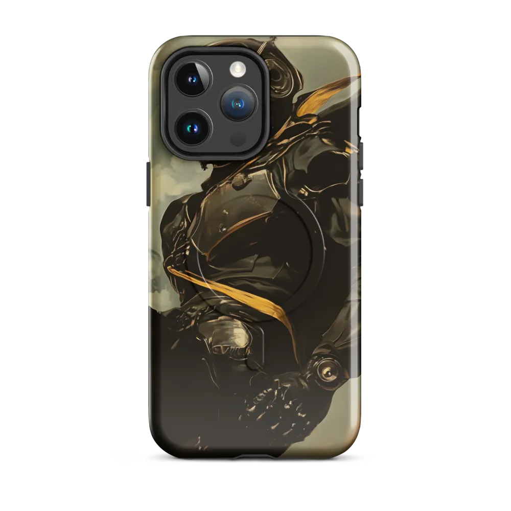 Ethereal Explorer: The Enigmatic Astronaut | Phone Case |  14 Pro Max | MagSafe® Tough Case | Glossy