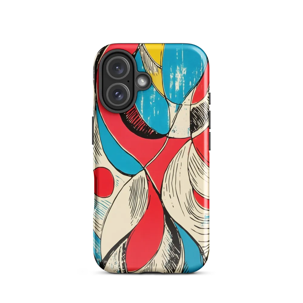 Rhythmic Interplay of Colors | Phone Case |  16 | Tough Case | Glossy