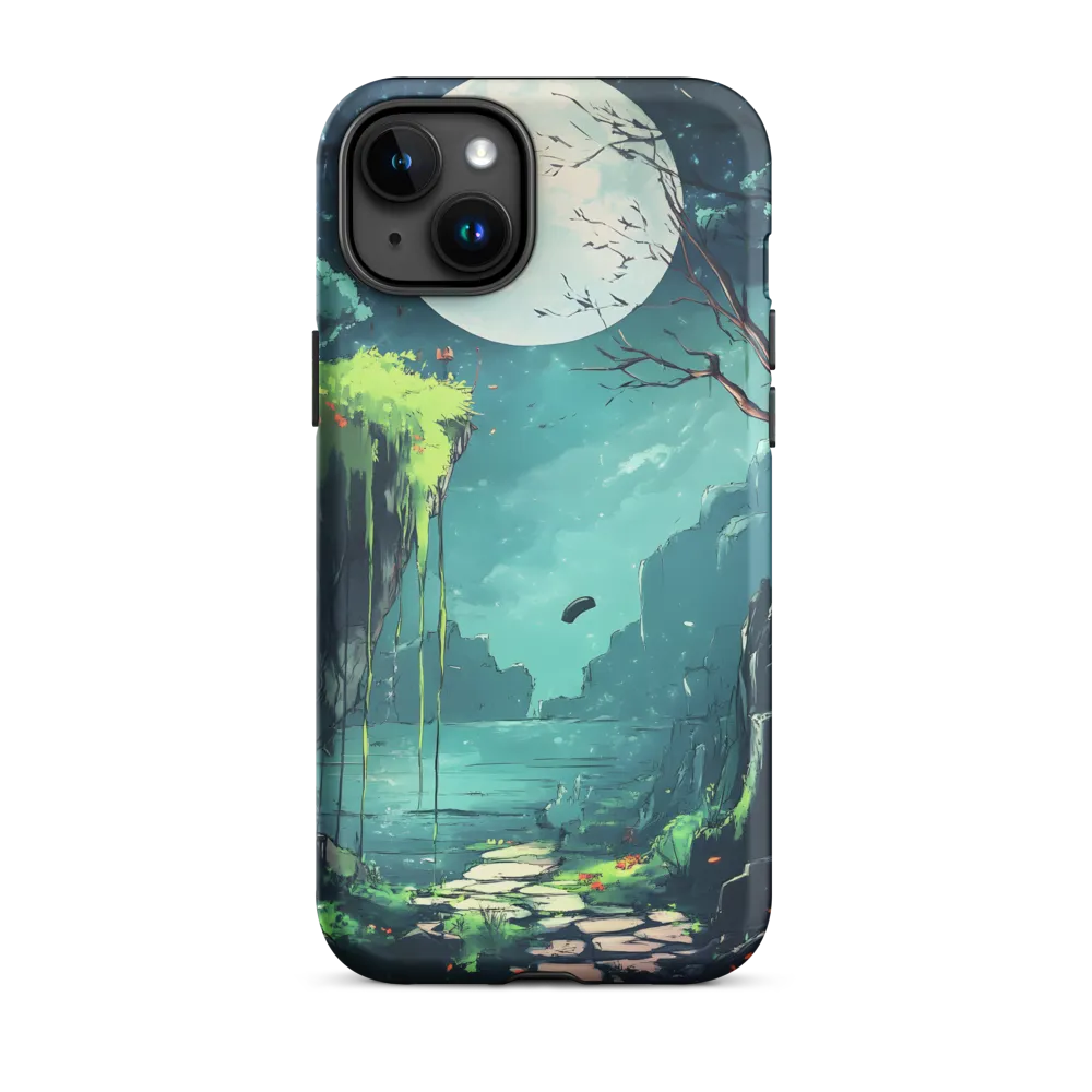 Moonlit Serenity: A Fantastical Landscape