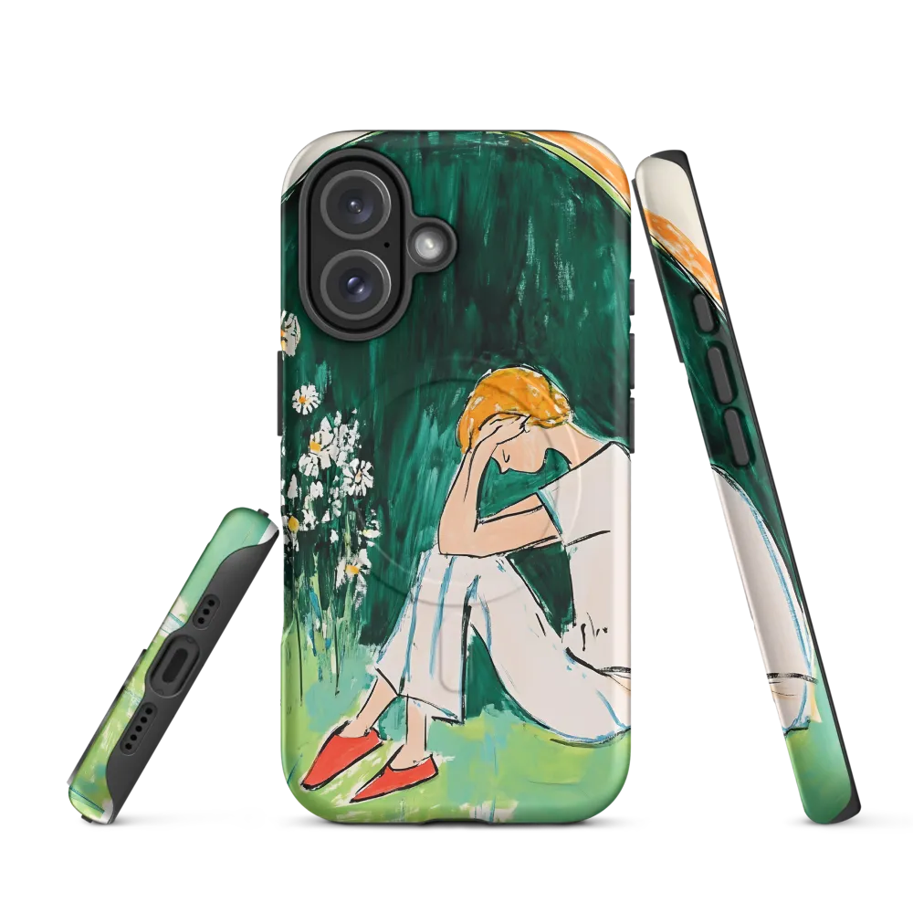 Silent Sorrow | Phone Case |  16 | MagSafe® Tough Case | Matte