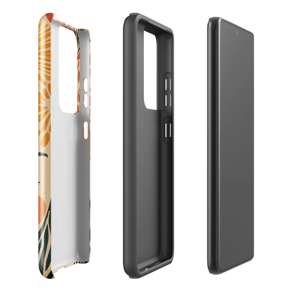 Serenity in Bloom | Phone Case |  S21 Ultra | Tough Case | Glossy
