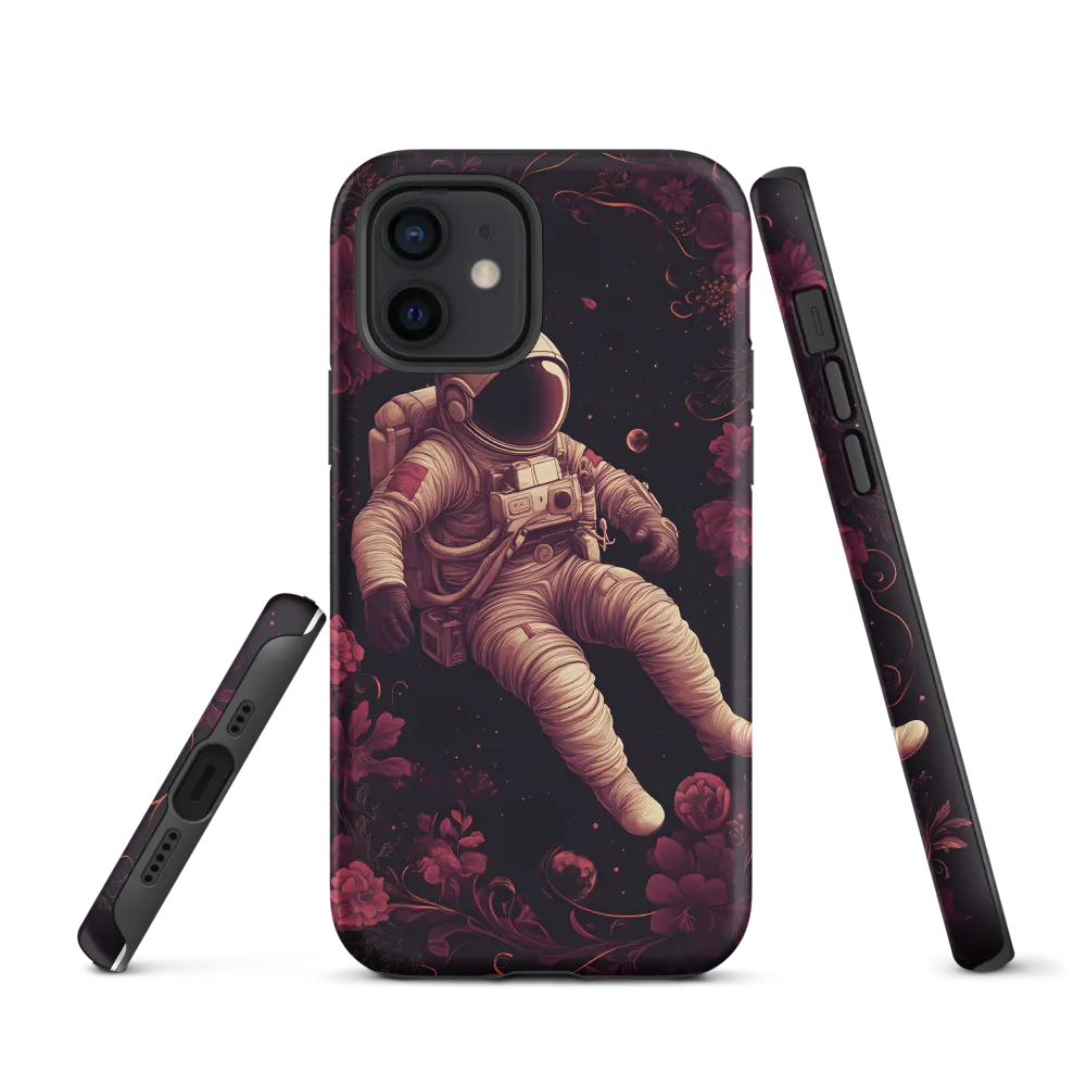 Cosmic Bloom: An Astronaut's Journey