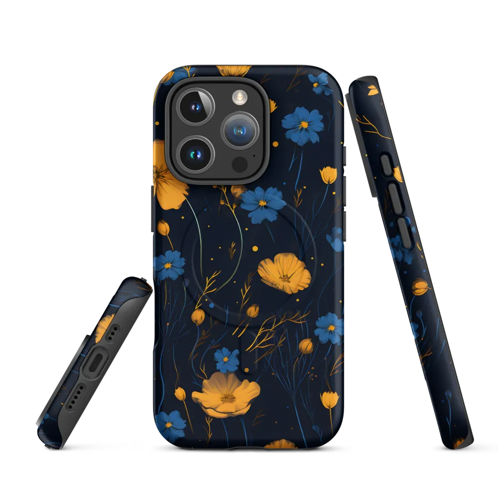 Nocturnal Blossoms | Phone Case |  16 Pro | MagSafe® Tough Case | Matte
