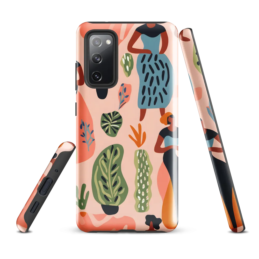 Harmony of Nature and Femininity | Phone Case |  S20 FE | Tough Case | Glossy