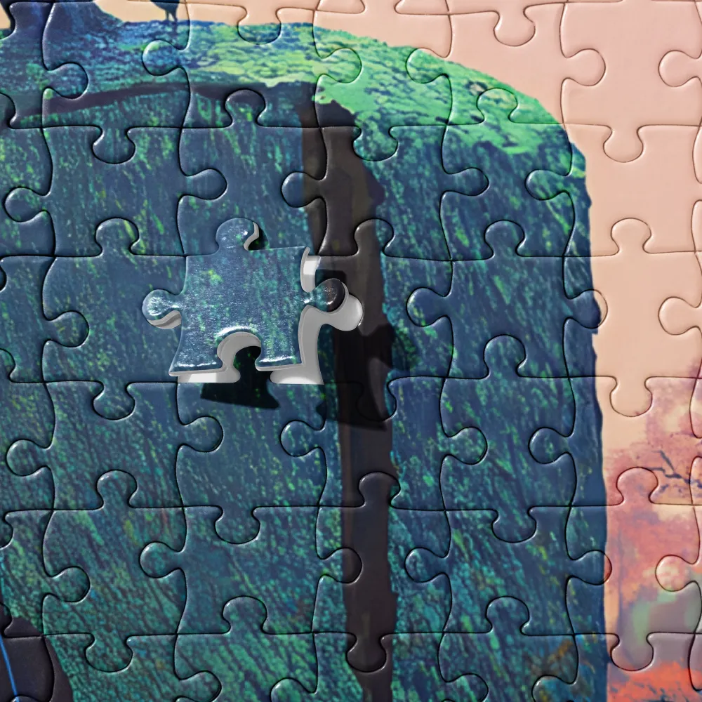 Solitude at the Edge | Jigsaw Puzzle | 252/520 pieces