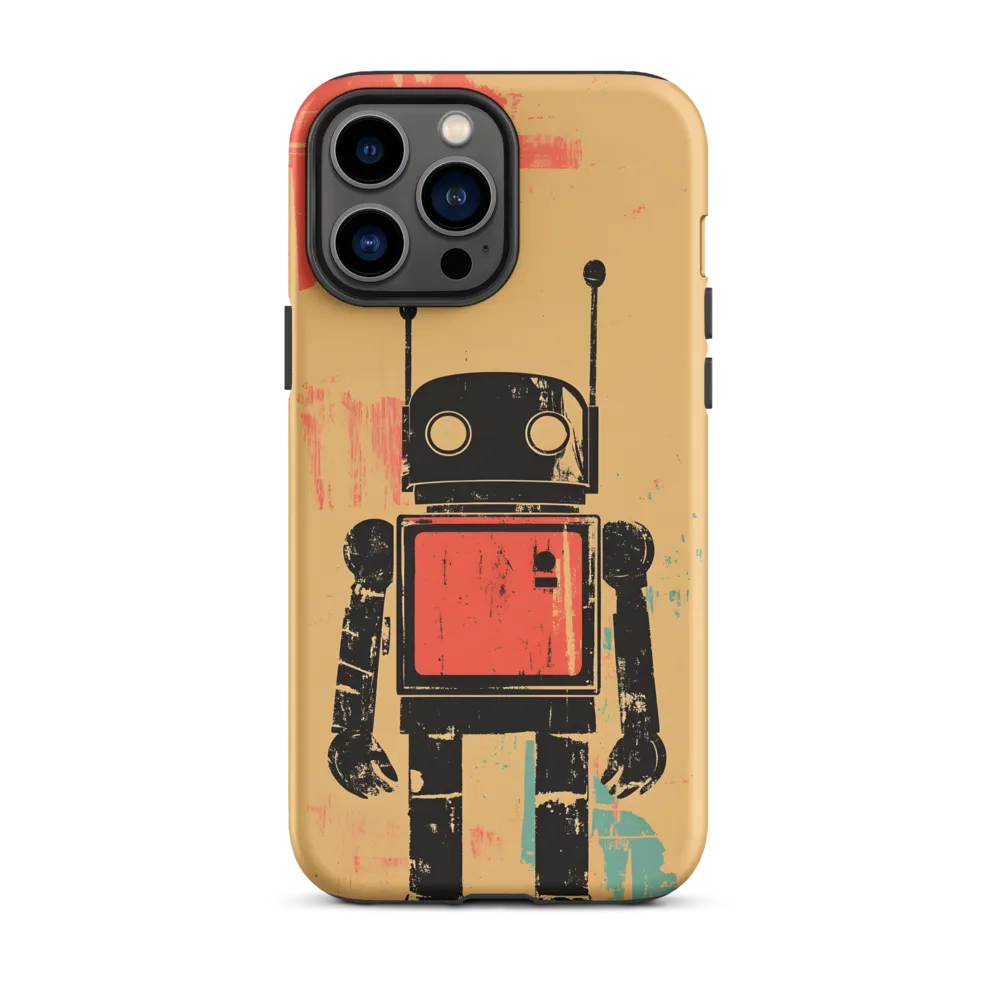 The Retro Robot | Phone Case |  13 Pro Max | Tough Case | Matte