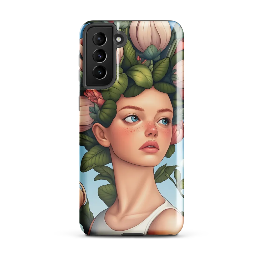 Whispers of Serenity | Phone Case |  S21 Plus | Tough Case | Glossy