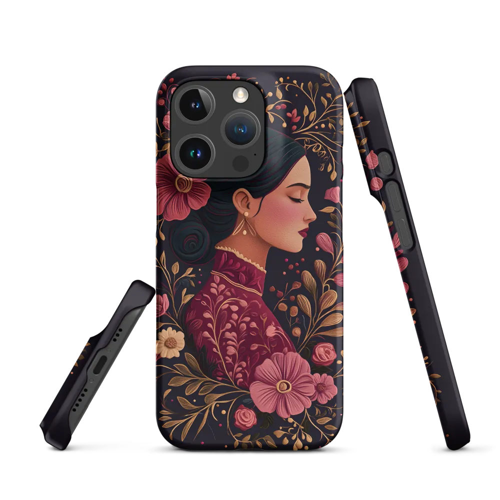 Portrait of Serenity | Phone Case |  16 Pro | Snap Case | Matte