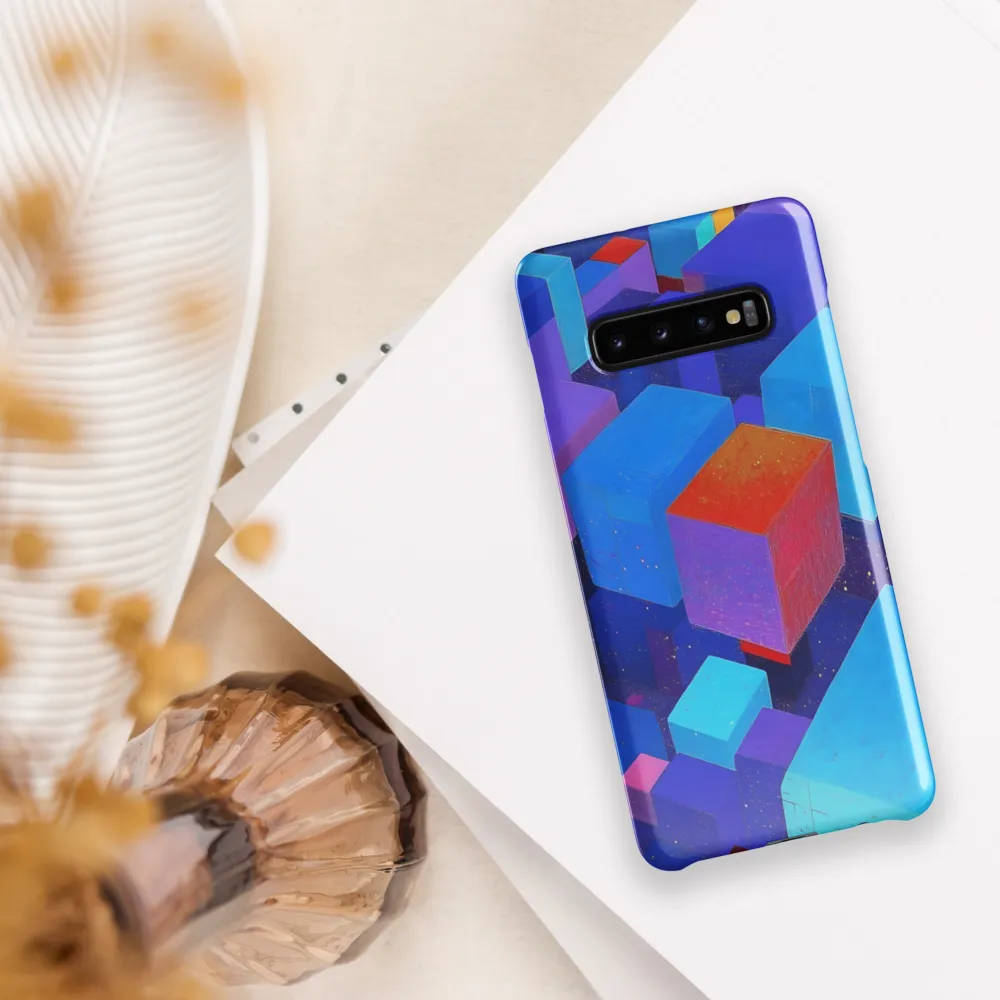 Geometric Dreamscape | Phone Case |  S10 Plus | Snap Case | Glossy