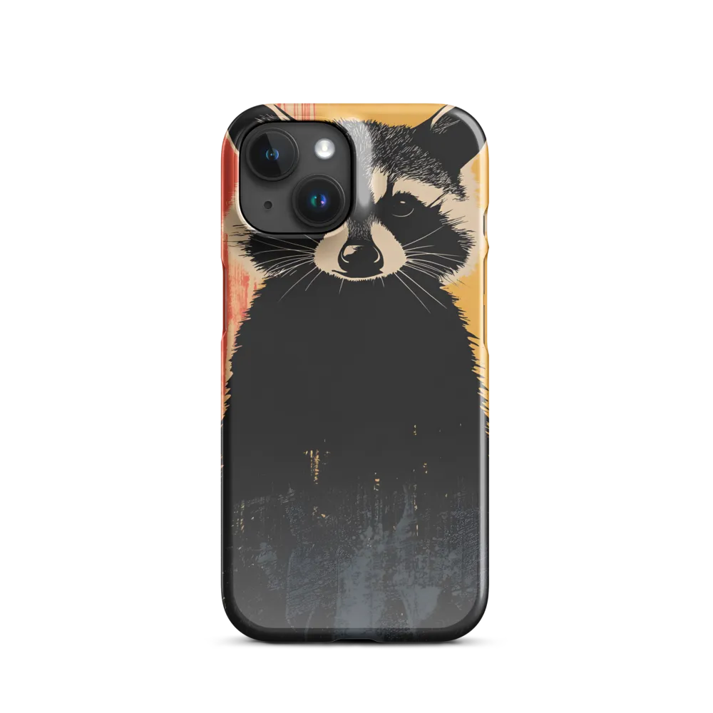 Whimsical Raccoon Portrait