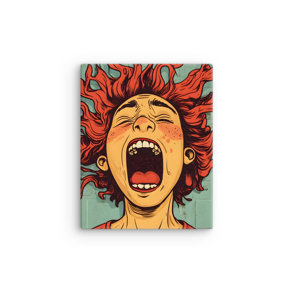 Fury Unleashed | Thin Canvas | 8″×10″
